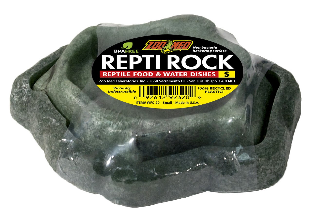 Zoo Med Combo Repti Rock Food and Water Dishes