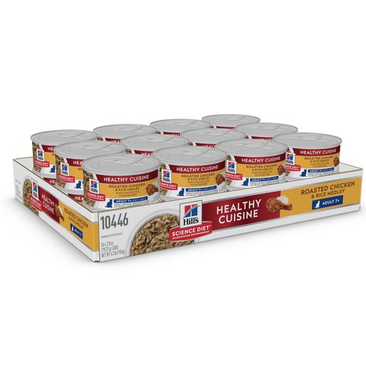 Science Diet Adult Healthy Cuisine Canned Cat Food, Roasted Chicken & Rice Medley