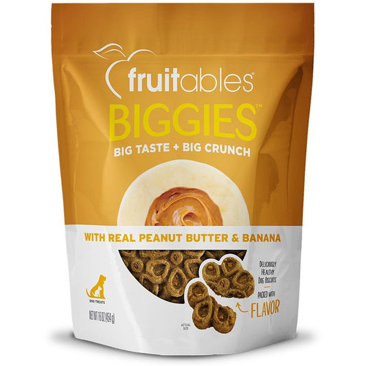 Fruitables Biggies Biscuits Peanut Butter & Banana 16 oz