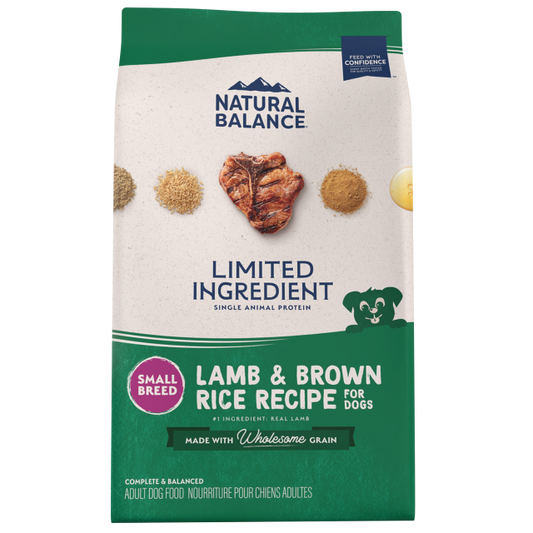 Natural Balance Lamb & Brown Rice Small Breed Recipe