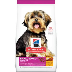 Science Diet Adult Small Paws Dry Dog Food, Chicken Meal & Rice Recipe