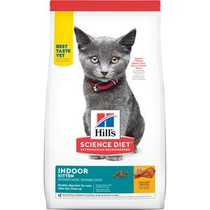 Science Diet Kitten Indoor Dry Cat Food, Chicken Recipe