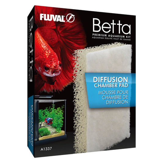 Fluval Betta Diffusion Chamber Pad, 4-Pack