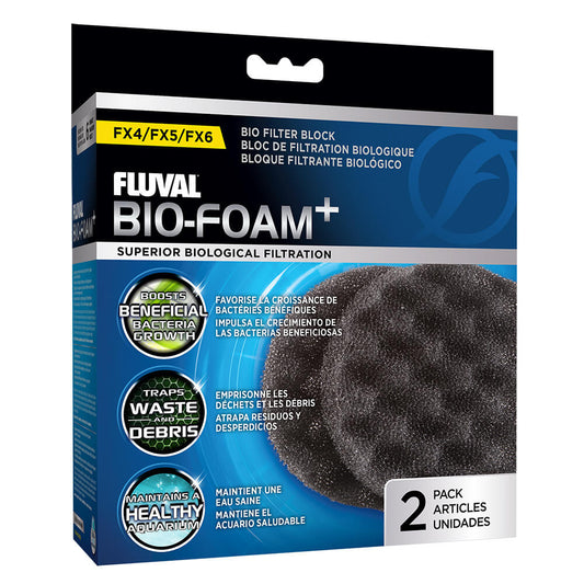 Bio-Foam+ for FX2/FX4/FX5/FX6 Canister Filter, 2-Pack