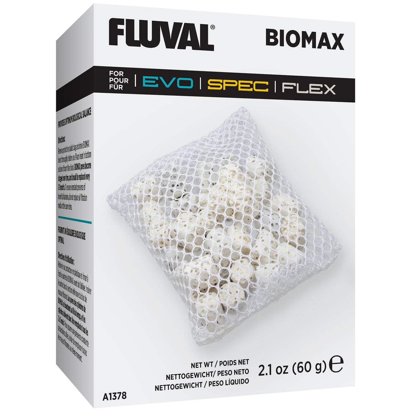 BIOMAX for Spec/Evo/Flex Aquarium Kit, 21 oz / 60 g