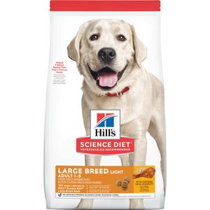 Science Diet Adult Light Large Breed Dry Dog Food, Chicken Meal & Barley