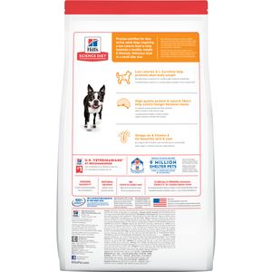 Science Diet Adult Light Small Bites Dry Dog Food, Chicken Meal & Barley