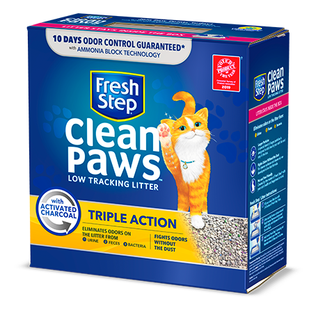 Fresh Step Clean Paws Triple Action Scented Litter