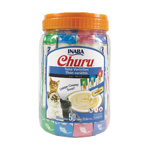 INABA Churu 50 ct Tuna Variety Jar