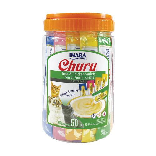 Churu 50 ct Tuna and Chicken Variety Jar