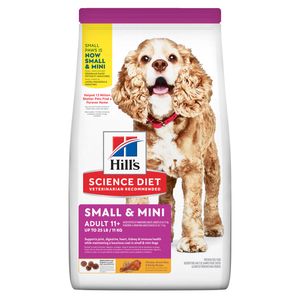 Science Diet Adult 11+ Small & Mini Chicken Meal, Brown Rice & Barley Recipe Dry Dog Food