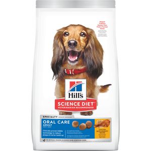 Science Diet Adult Oral Care Dry Dog Food, Chicken, Rice & Barley Recipe
