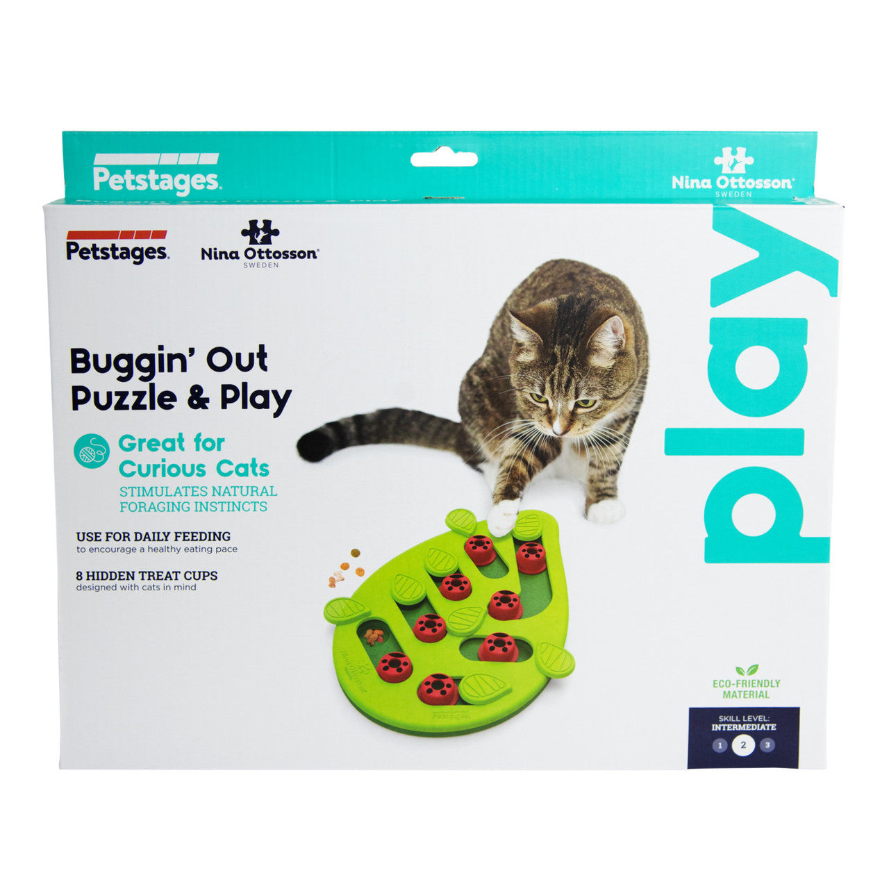 Buggin' Out Puzzle & Play Cat Game