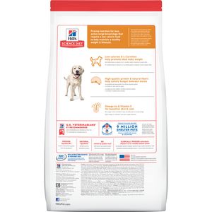 Science Diet Adult Light Large Breed Dry Dog Food, Chicken Meal & Barley