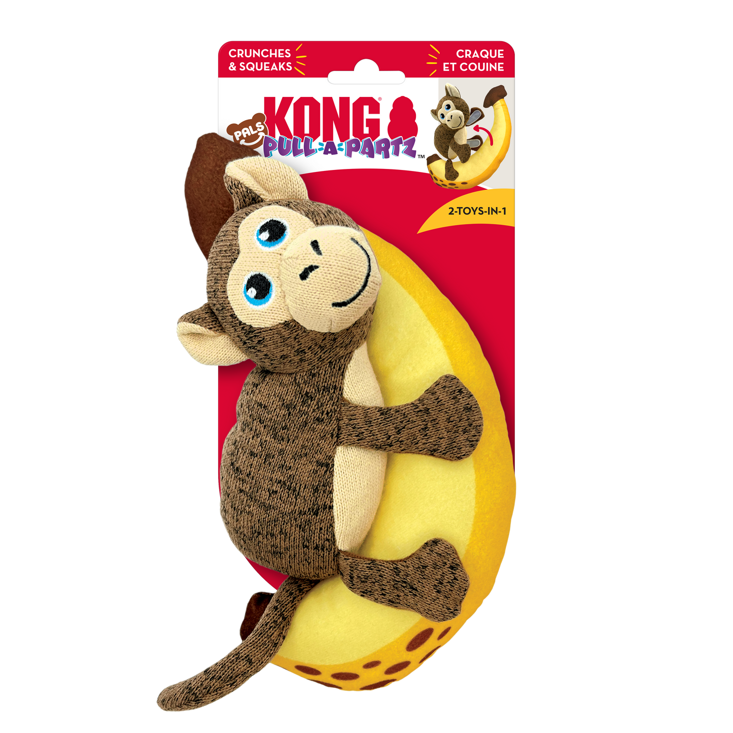 KONG Pull-A-Partz Pals Monkey