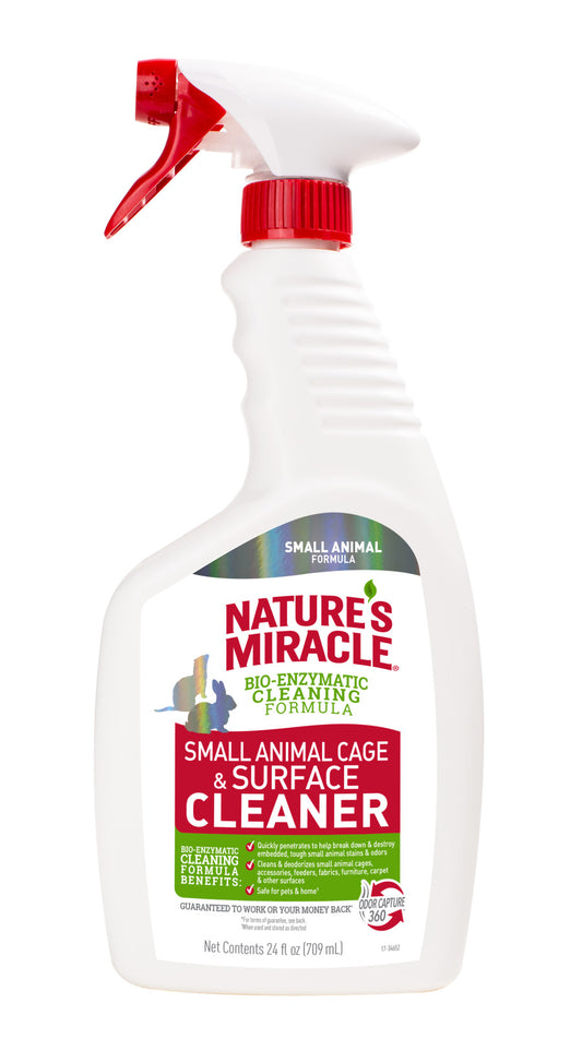 Nature's Miracle Small Animal Cage & Surface Cleaner 24 fl oz