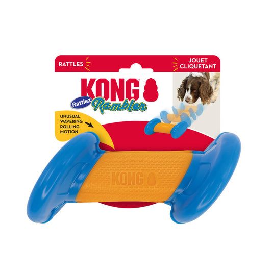 KONG Rambler Rattlez Dumbbell Dog Toy