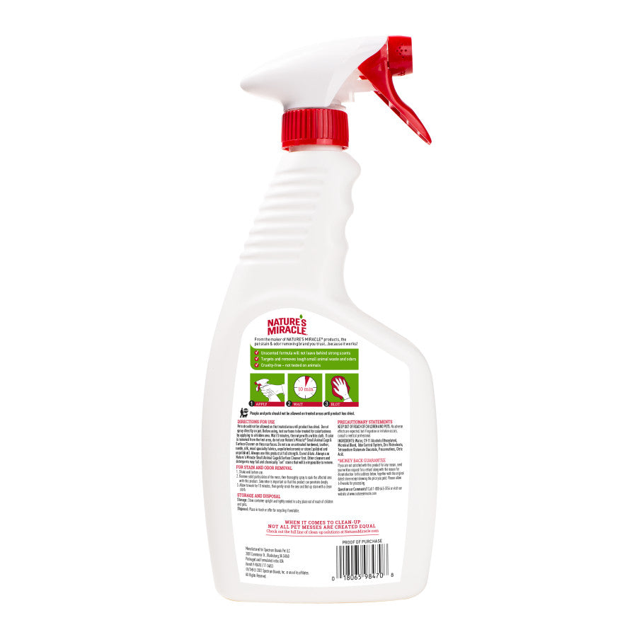 Nature's Miracle Small Animal Cage & Surface Cleaner 24 fl oz