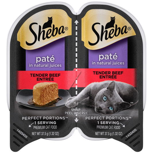 Sheba Perfect Portions Pate Wet Cat Food