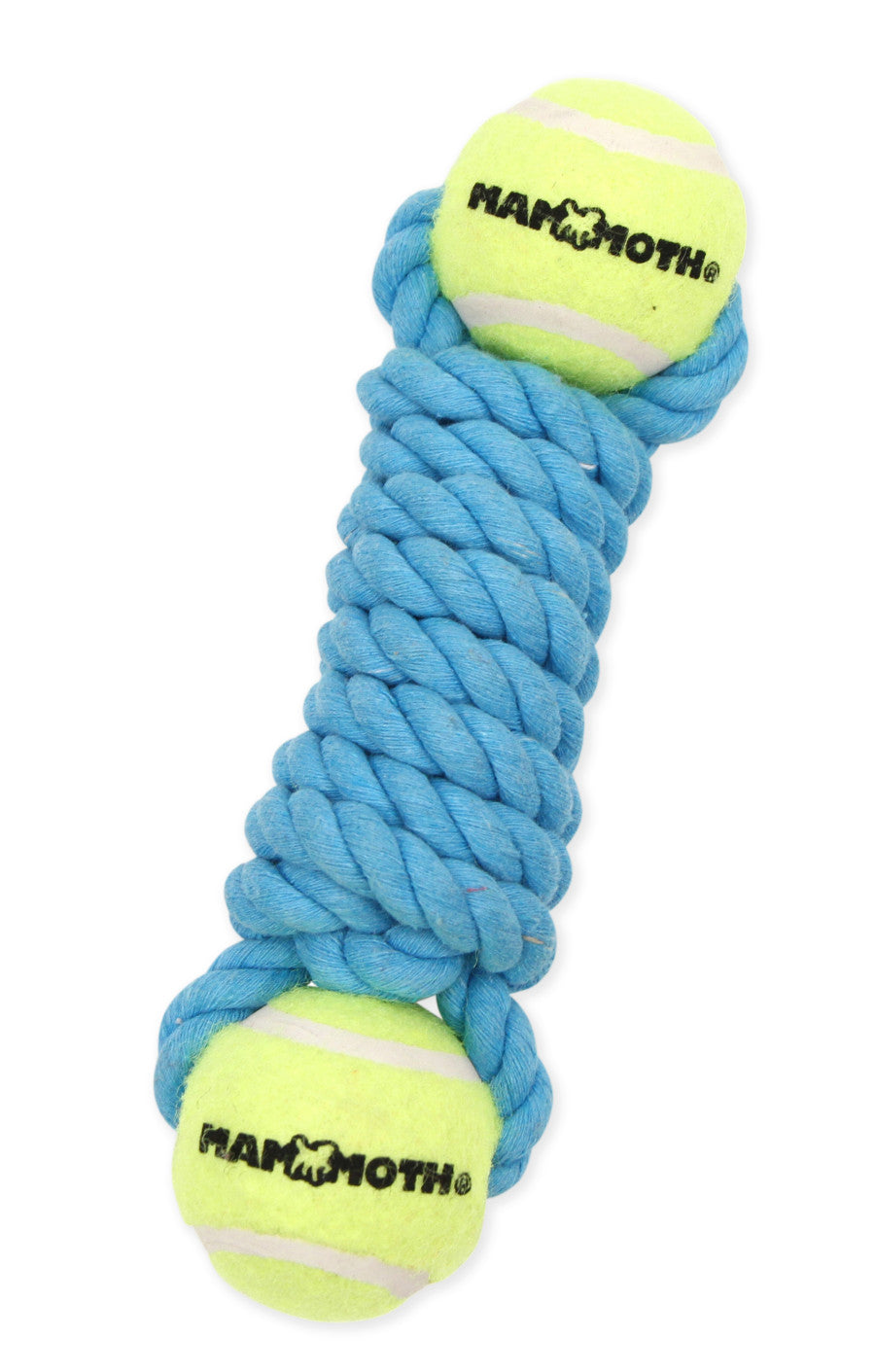 Mammoth Flossy Chews Premium Twister Bone with Tennis Balls