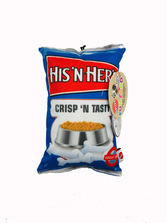 Spot Fun Food His N Hers Chips 8″
