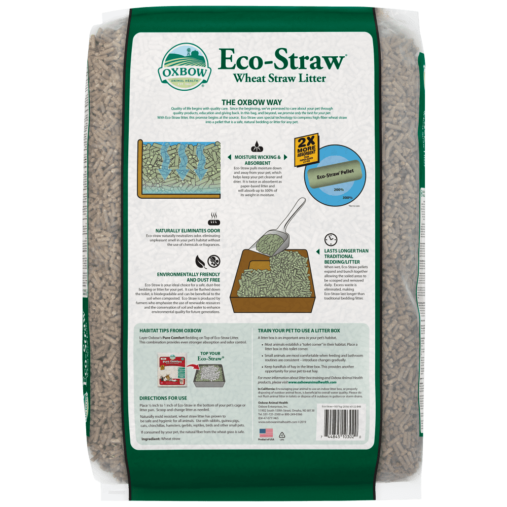 Oxbow Eco-Straw Litter