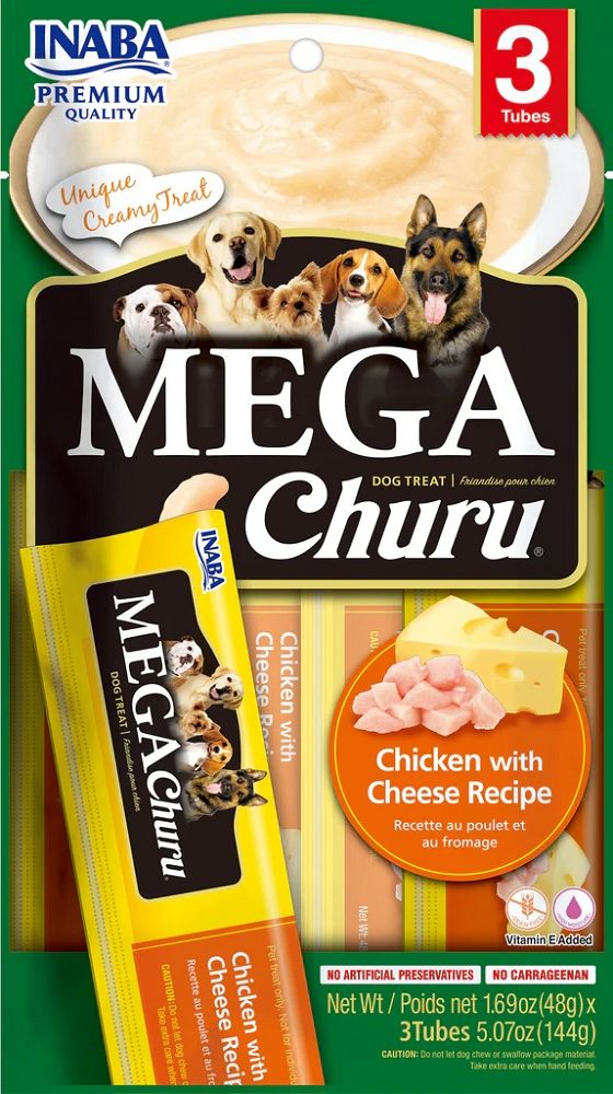 Mega Churu Chicken with Cheese Recipe