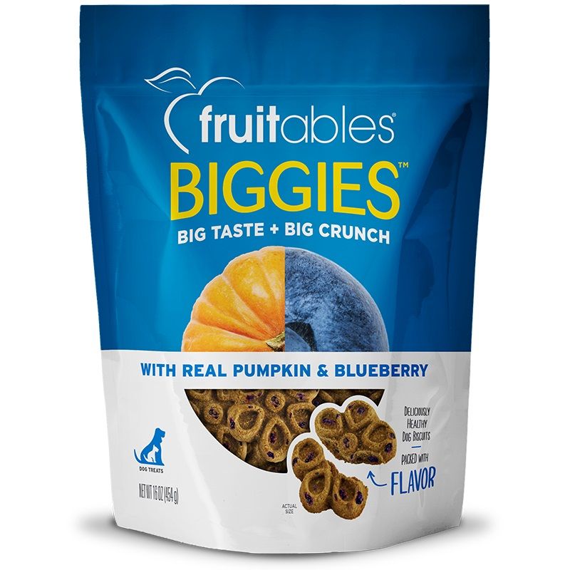 Fruitables Biggies Biscuits Pumpkin & Blueberry 16 oz