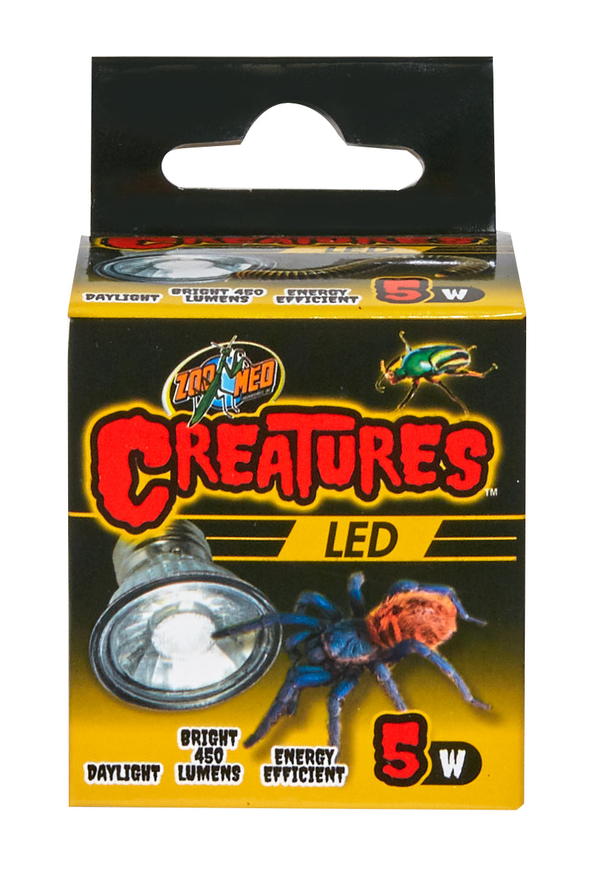Zoo Med Creatures LED. Daylight, bright 450 lumens, energy effiecient.