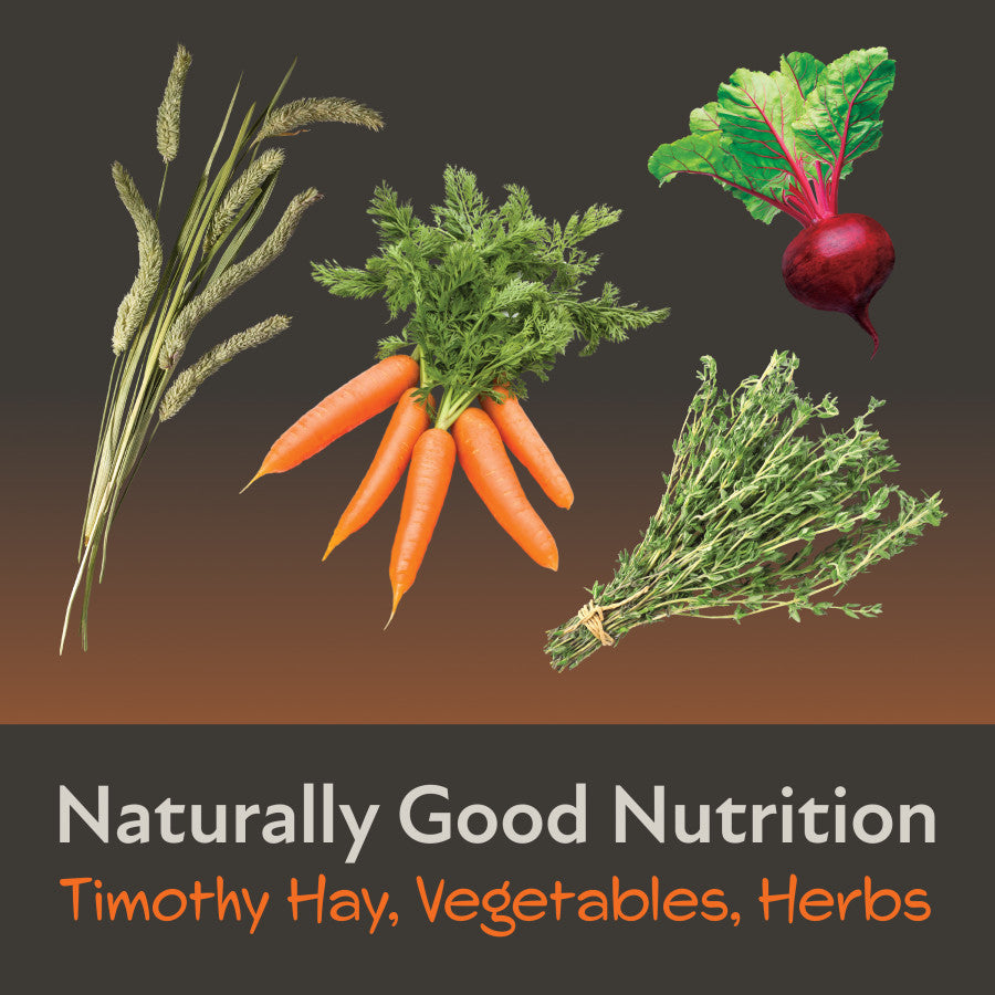 Naturally Good Nutrition with Timothy Hay, Vegetables, and Herbs