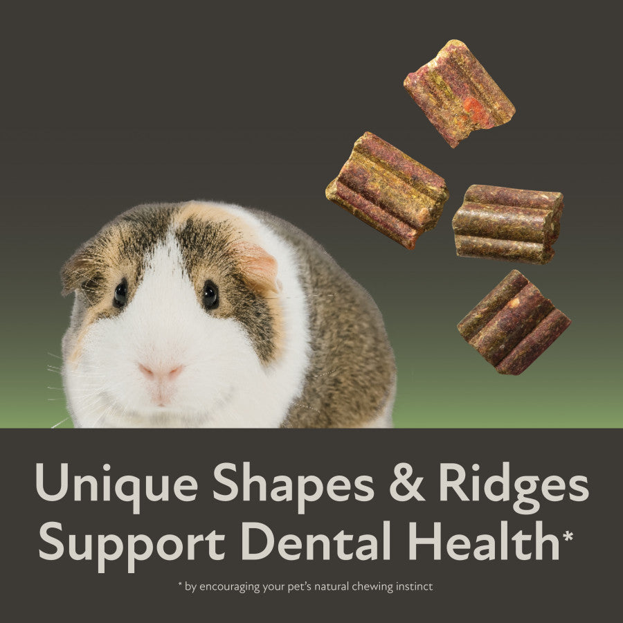 Unique Shapes & Ridges Support Dental Health