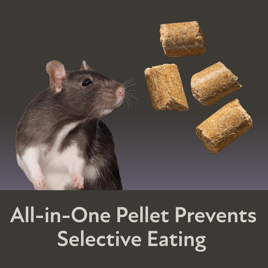 All-in-One Pellet Prevents Selective Eating.