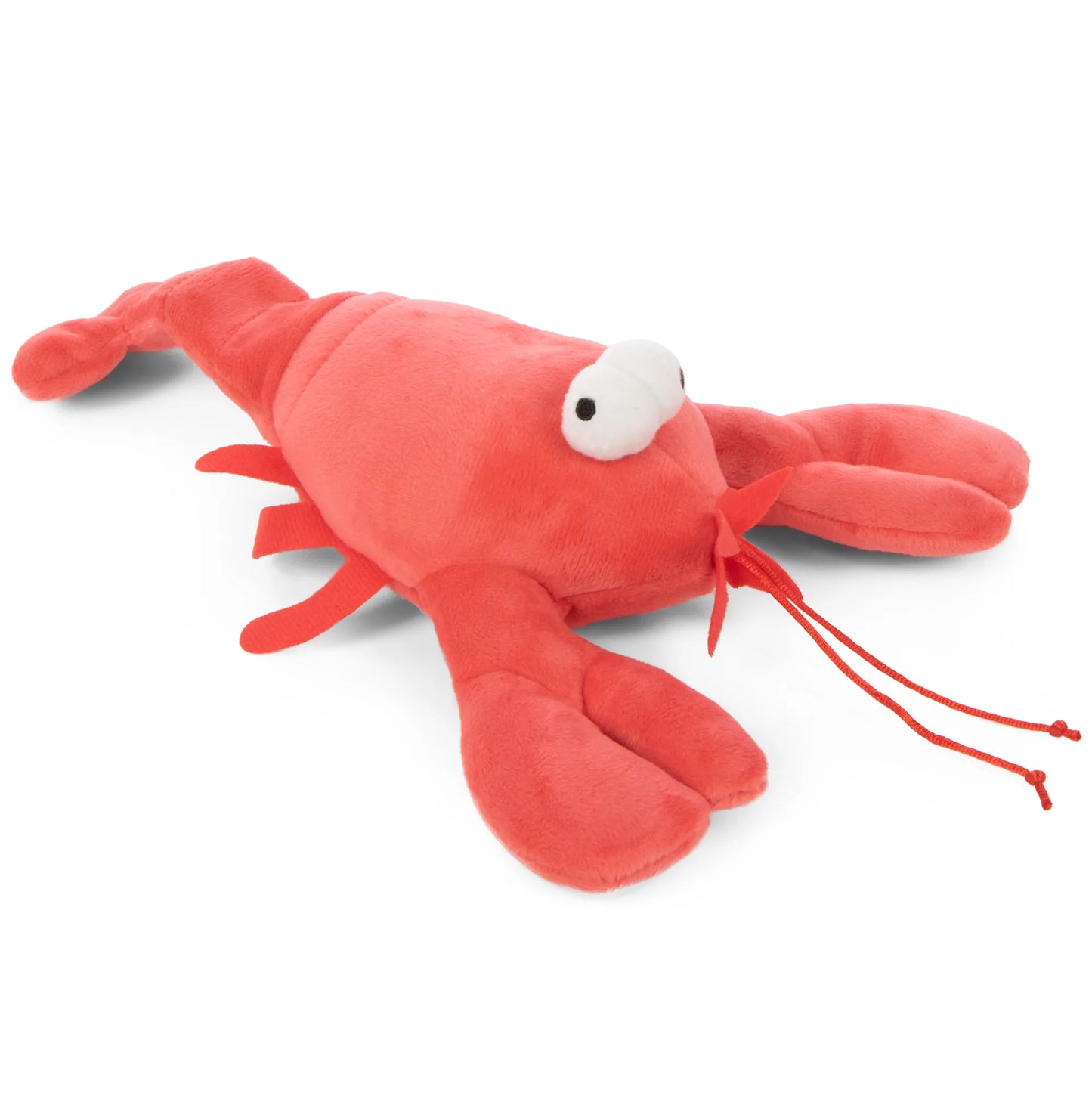 GoDog Action Plush Lobster Chew Guard Technology Animated Squeaker Plush Dog Toy, Large