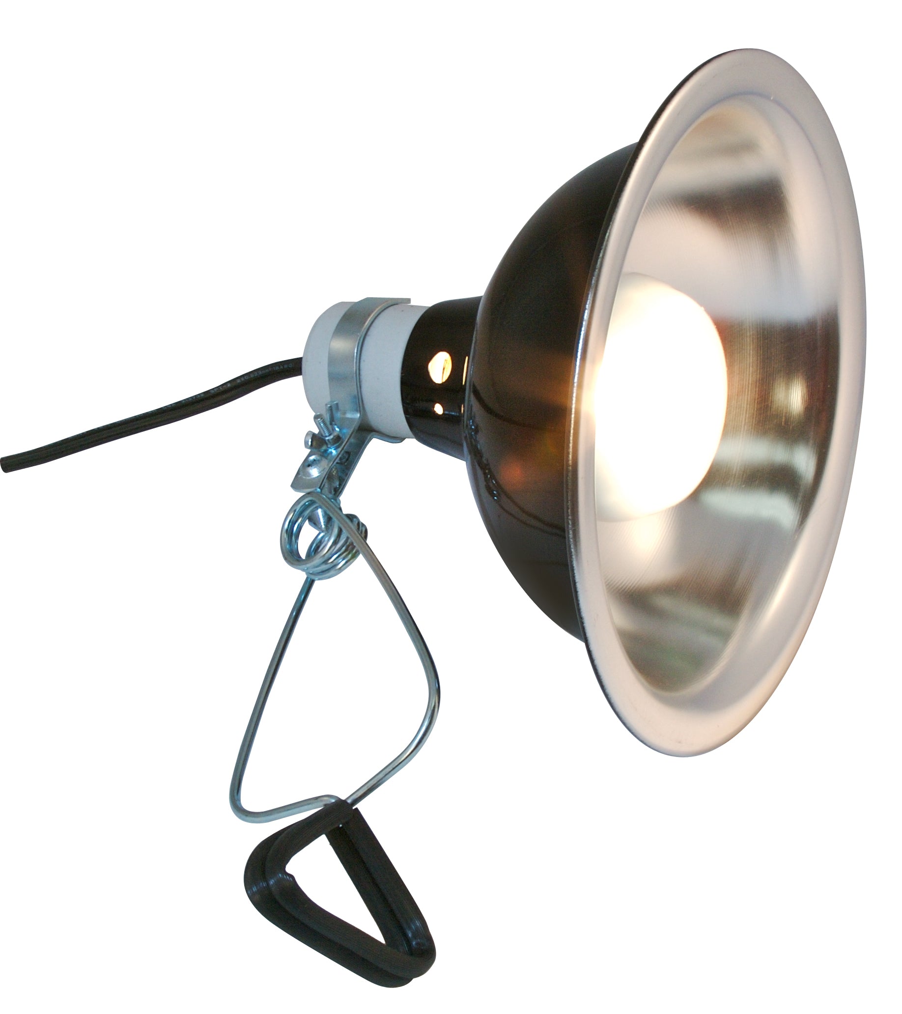 8.5 in Clamp Lamp Bulb Lit